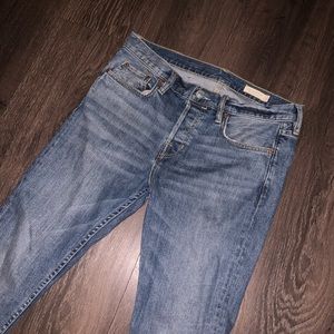 ALL SAINTS cigarette jeans men waist 30 dark blue